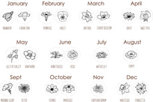 Load image into Gallery viewer, Child's Birth Month Flower Mama Products