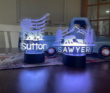 Load image into Gallery viewer, Color Changing Personalized Night Light