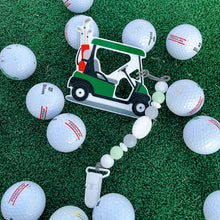 Load image into Gallery viewer, PAR &amp; FORE | Teething Around&#39;s Golf Cart Teether
